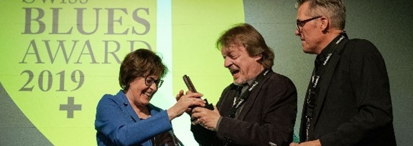 Dinu Logoz gewinnt Swiss Blues Award 2019